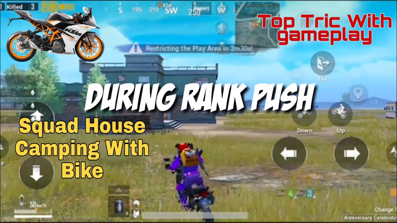 SQUAD HOUSE CAMPING WITH BIKE-2SQUADS RUSH AND KILLED BY US