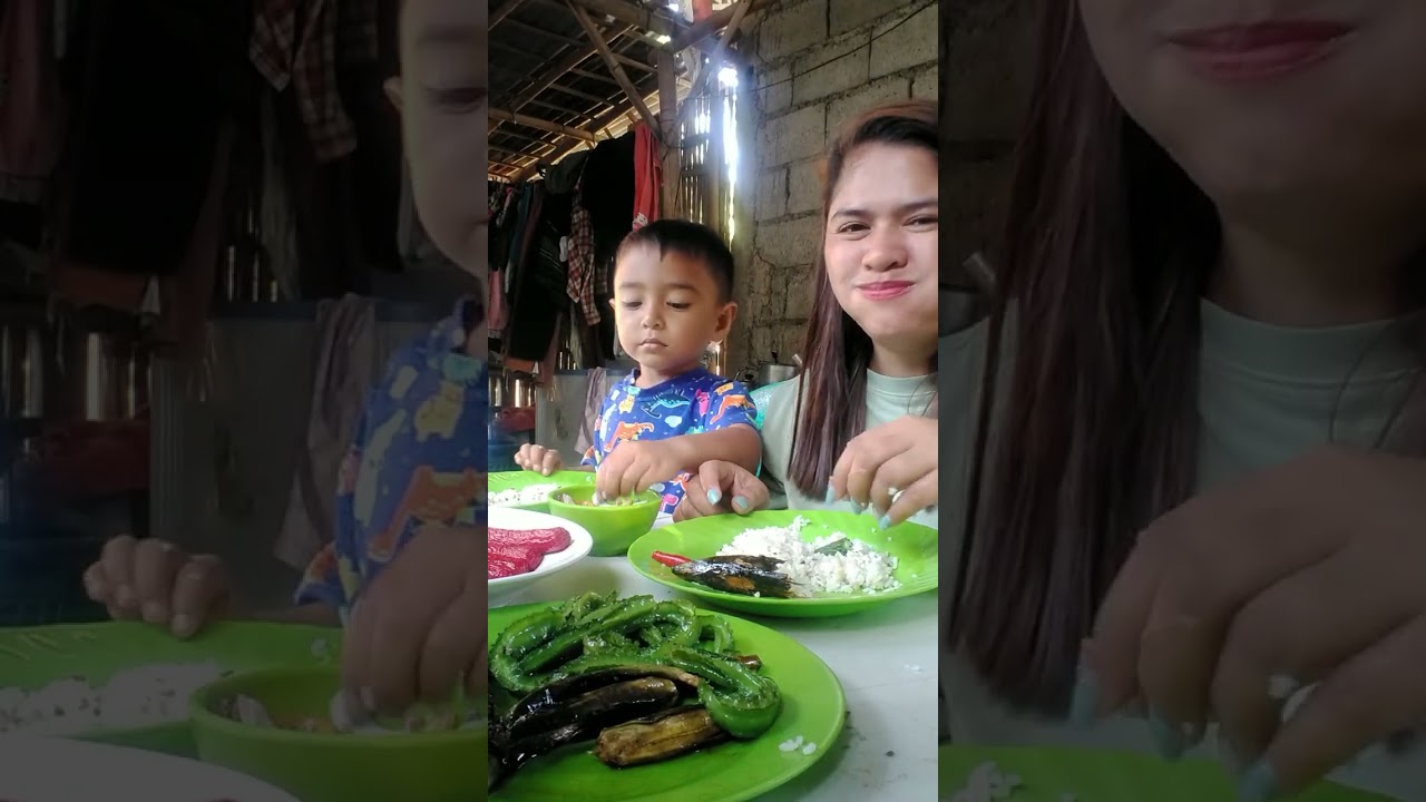 Breakfast with bebe rilo🥰😋