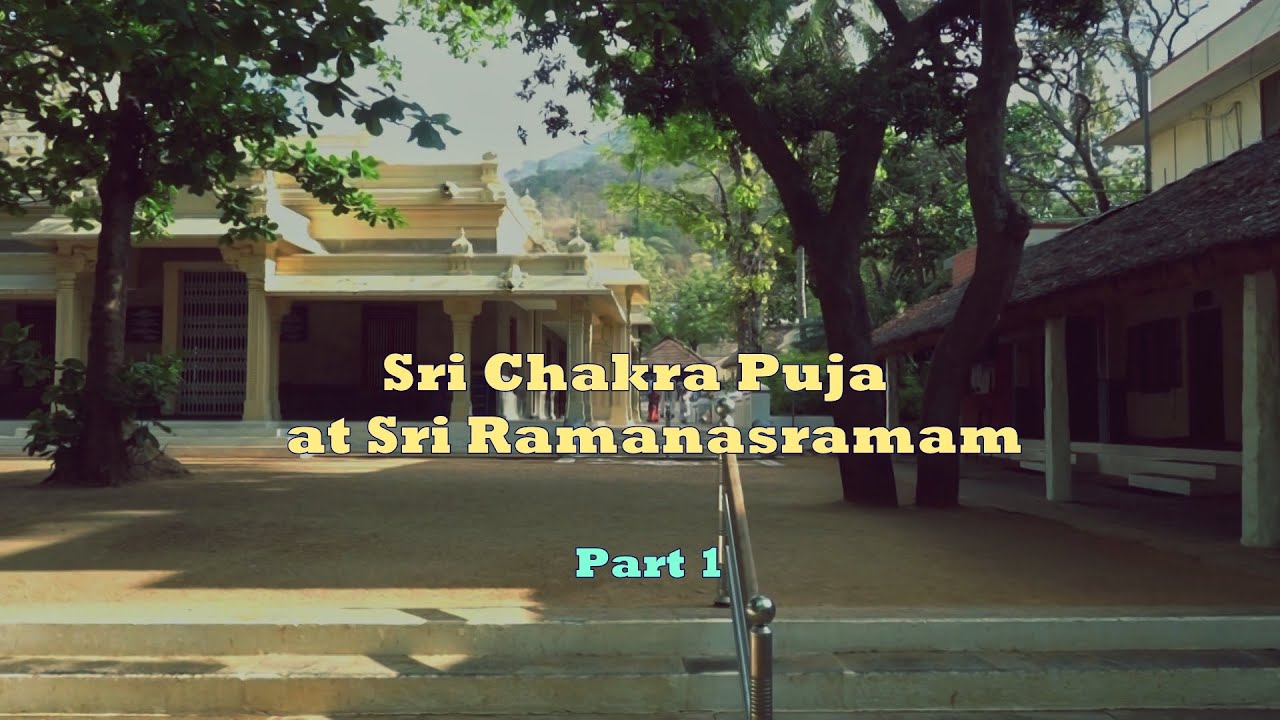 Sri chakra Puja at Sri Ramanasramam. Part 1