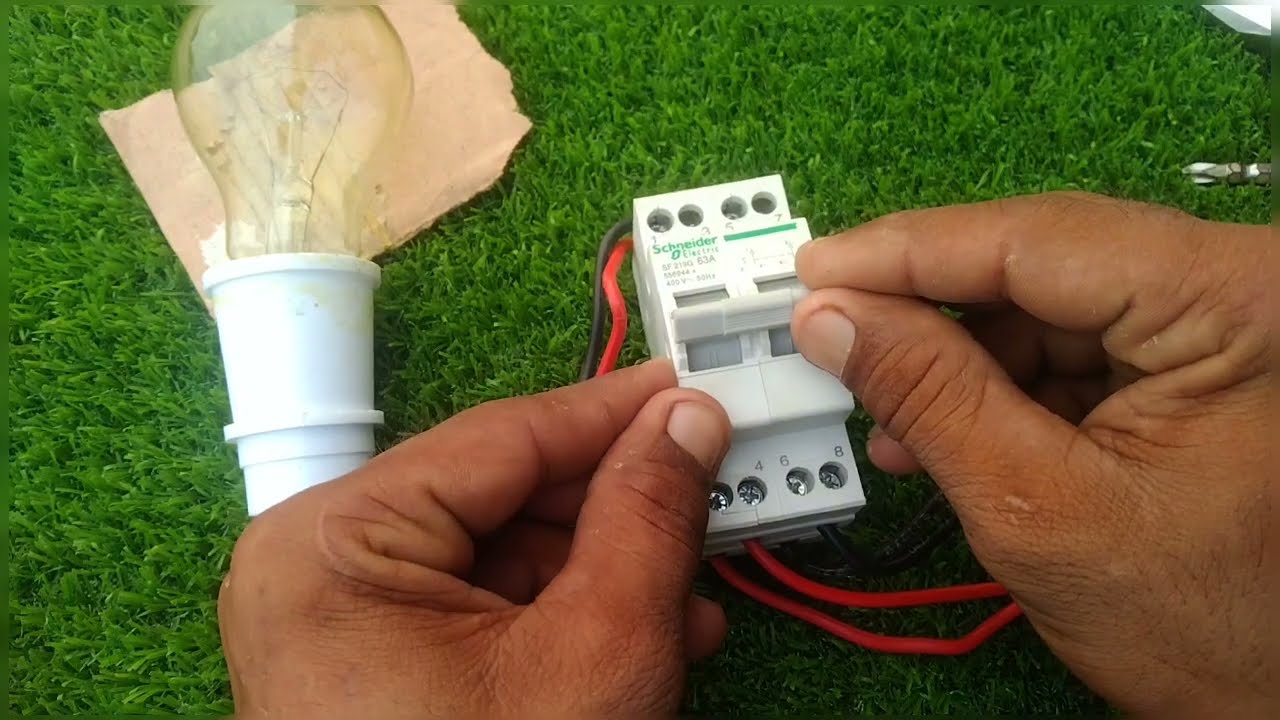MCB Type Changeover Switch Wiring Connection | How To Install ChangeOver At Home | AMAD ELECTRICK