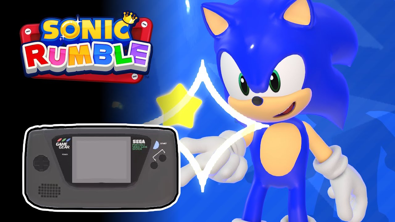 SEGA GAME GEAR unlocked in Sonic Rumble (Gameplay)