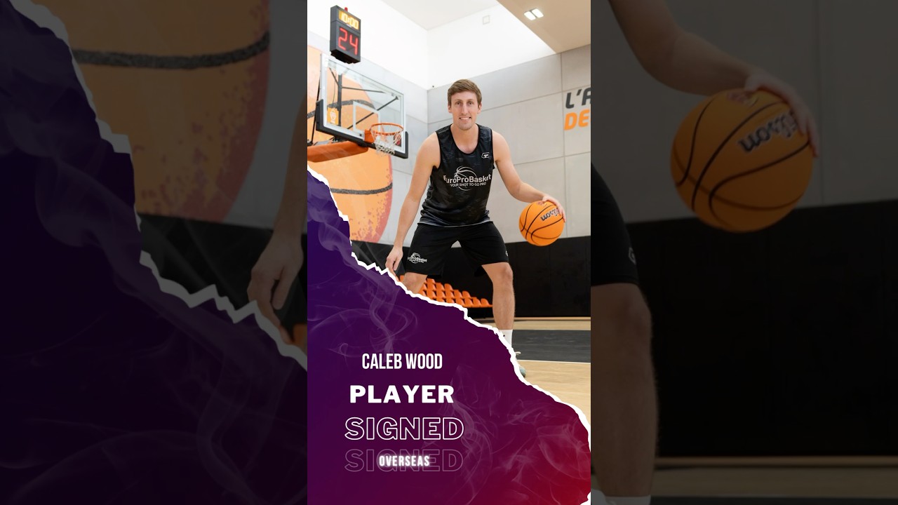 🚨 Player Signed - Caleb Wood‼️#overseasbasketball #europrobasket #yourshottogopro #europe #spain