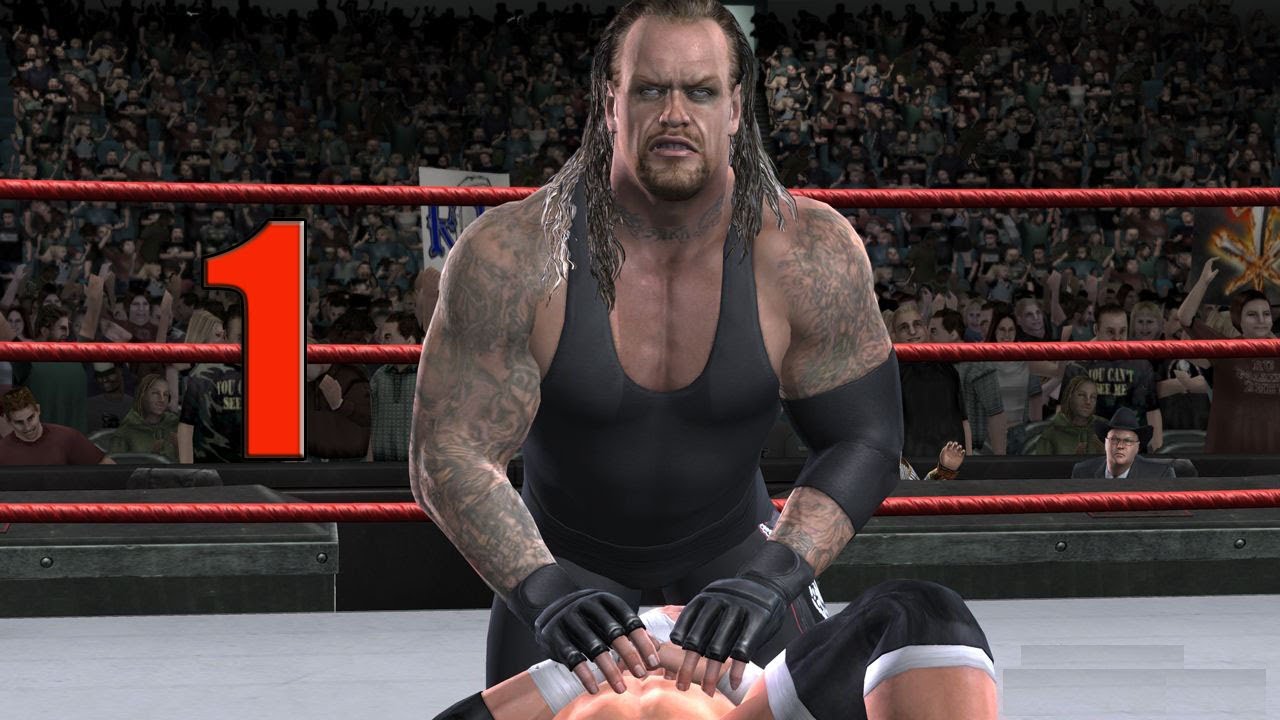 WWE Smackdown vs Raw 2009 UNDERTAKER PART 1 ROAD TO WRESTLEMANIA