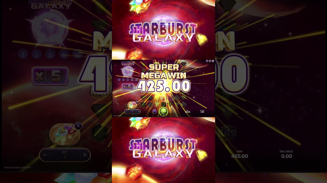 NETENT – Starburst Galaxy™ Super Bonus Buy | Double Retrigger & Massive Win