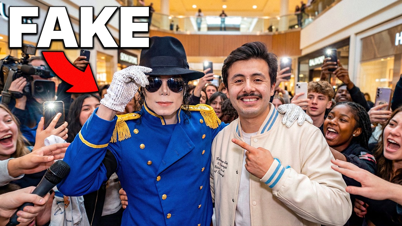 Fake Michael Jackson Prank *Mall Shutdown*