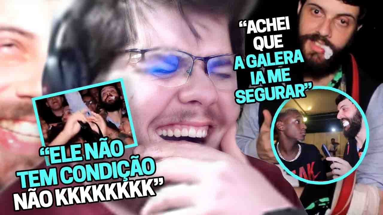 CASIMIRO REAGE: REPÓRTER DOIDÃO NO REP FESTIVAL ft. EXPLICAÇÃO DO LUCCAS CARLOS | Cortes do Casimito