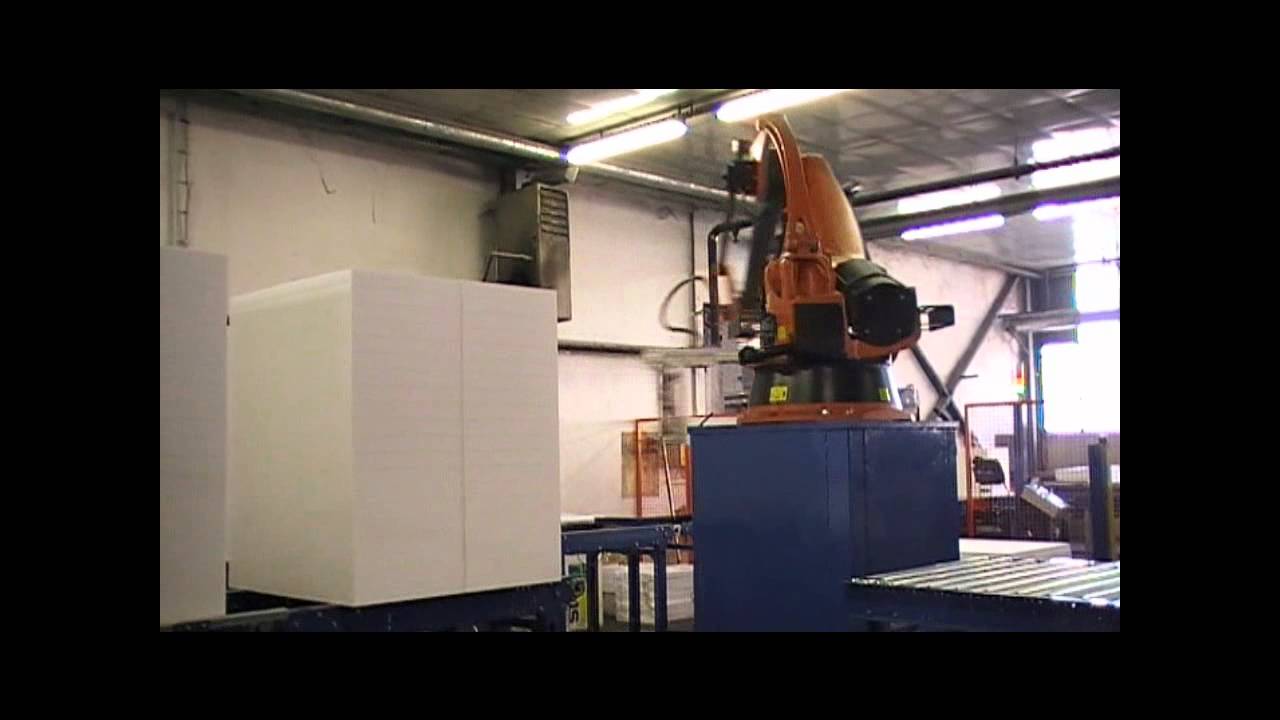 Styropor Roboterhandling