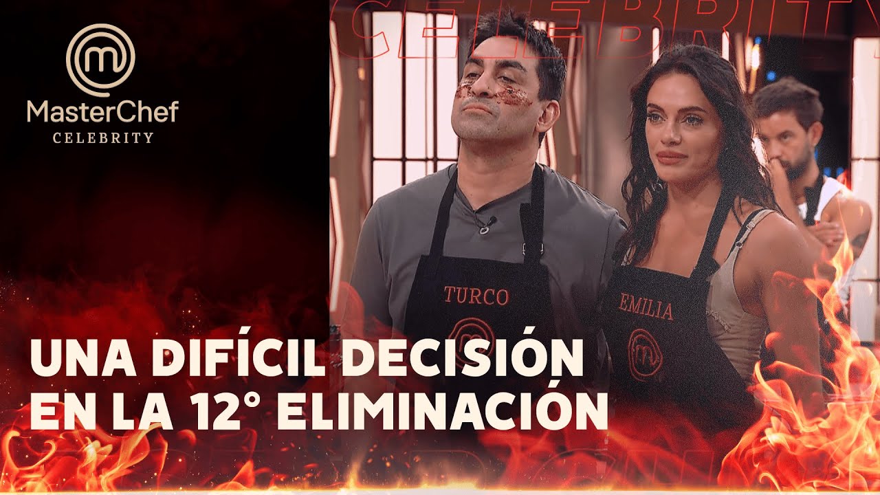 El Turco Husaín vs. Emilia Attias en la 12° gala de eliminación de Masterchef Celebrity