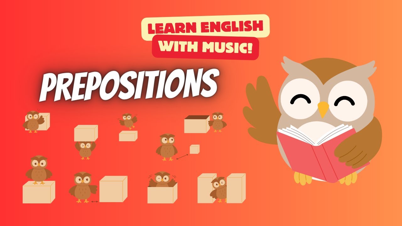 IN, ON, UNDER & MORE! 🔥 The Ultimate Prepositions Song for Beginners (A1-A2)