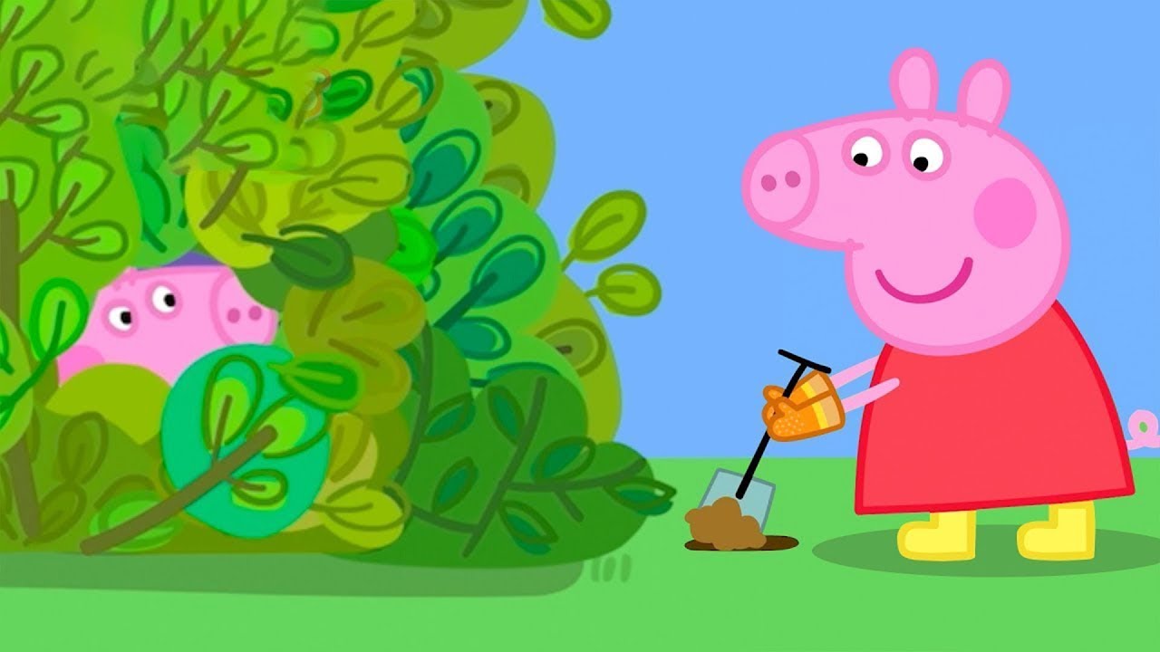 Peppa Pig Tales 🌳 The Garden Den! 🏕 Peppa Pig Episodes