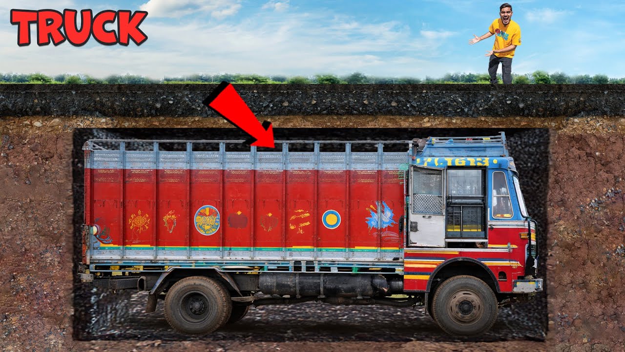We Put Our Truck Underground😱| ट्रक को जिंदा जमीन में दफना दिया