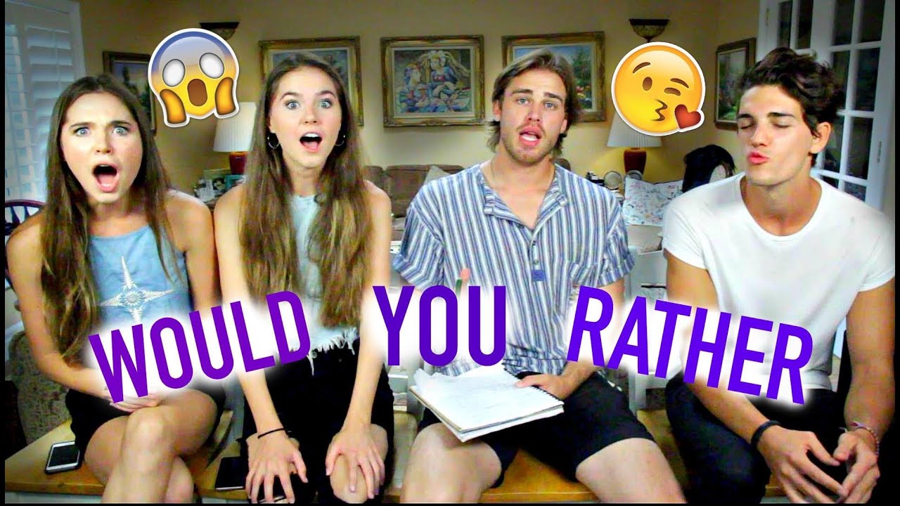 WOULD YOU RATHER CHALLENGE - ft Nina and Randa