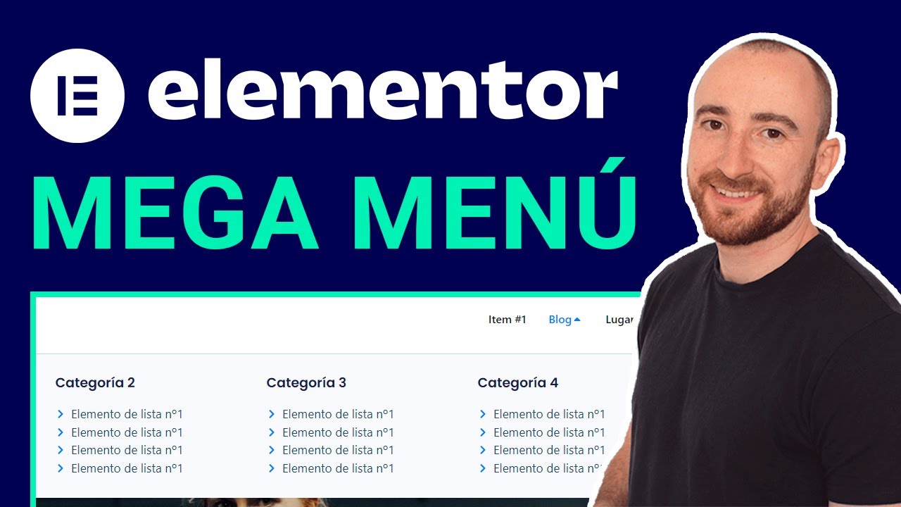 ✅ Crear MEGA MENÚ con Elementor Pro (3.12) |  Sin plugins extra