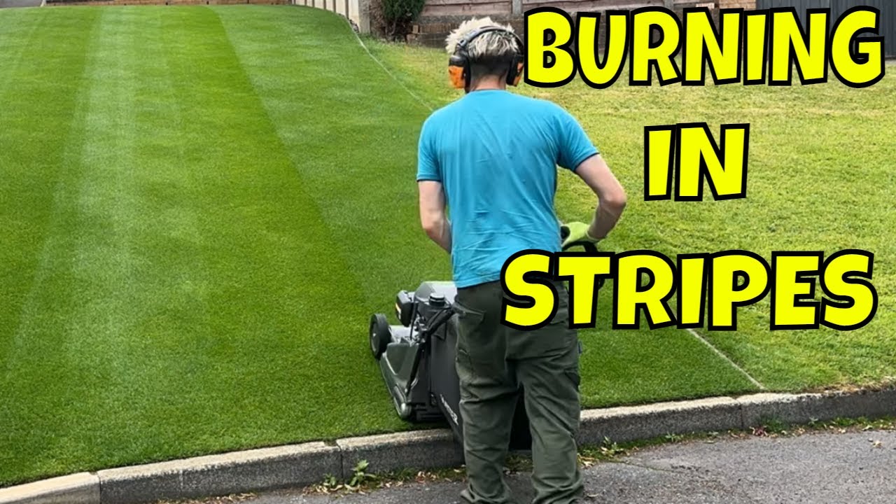 Get A STRONG Lawn Stripe using attachments