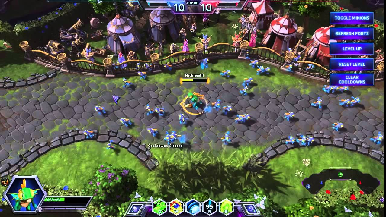 Testing Heroes in Heroes of the Storm