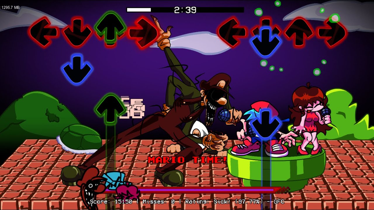 FNF Mario's Madness - All Stars V1 Recreation