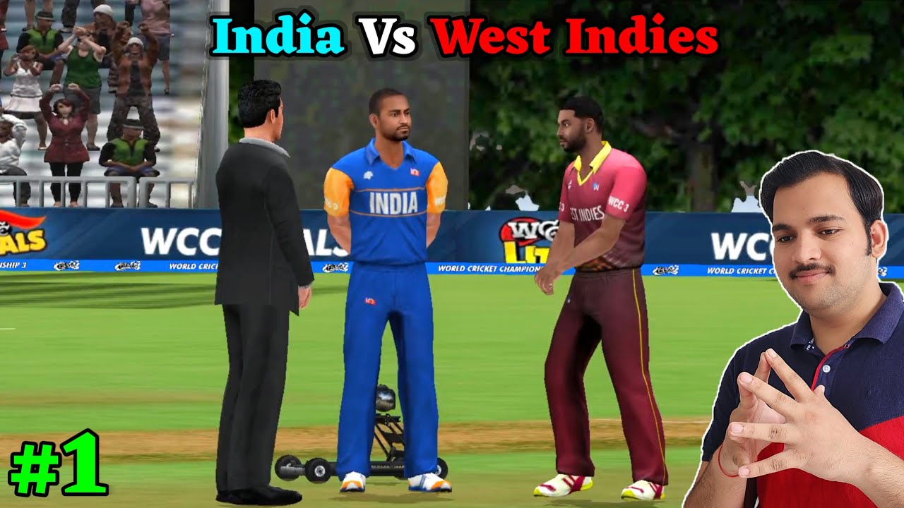 😎 India vs West Indies First Match In World cricket championship 3 | WTC 3 Hindi Gameplay| #1