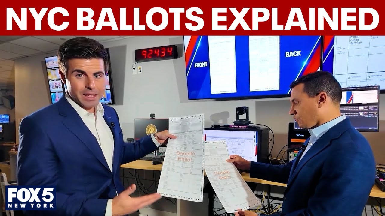 Explaining NYC ballots for the 2025 election