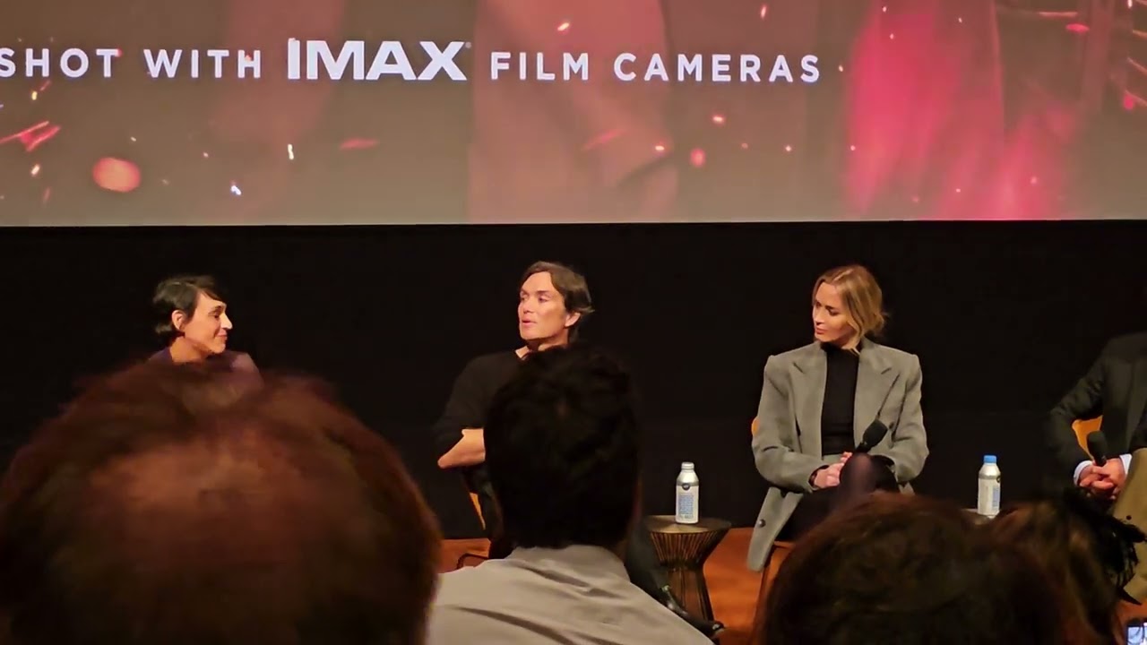 Oppenheimer Panel with Cillian Murphy, Emily Blunt, and Robert Downey Jr.