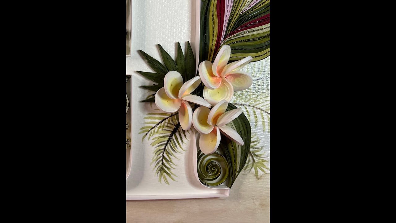 Quilling Basics - Plumeria