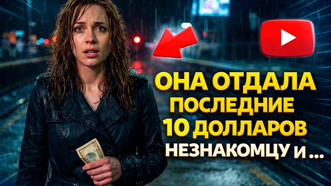 Она отдала последние 10 долларов незнакомцу — и не знала, кем он окажется