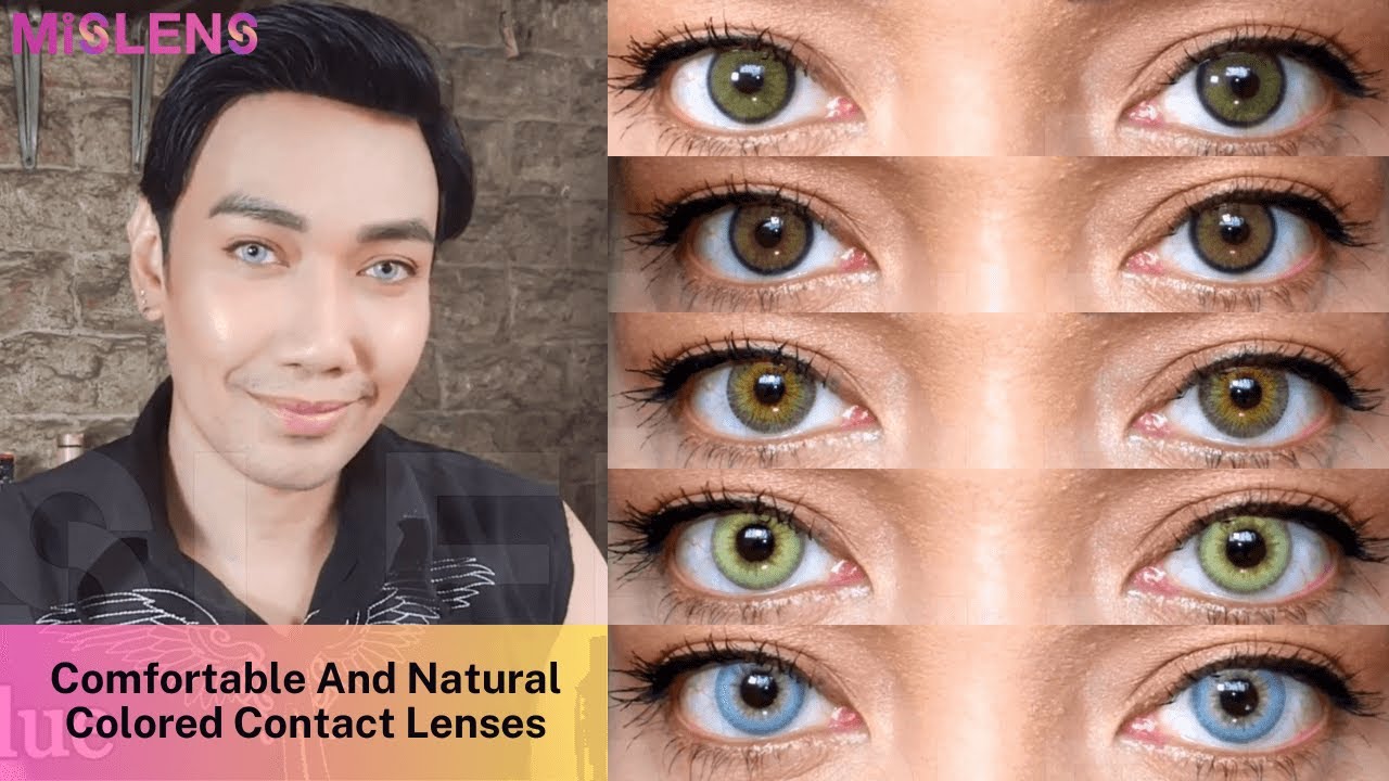 Mislens Contacts Review | Comfortable and natural coloured contact lenses #coloredcontacts #lenses