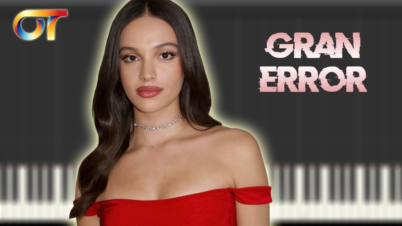 OT 2025 - Gran error  – Claudia Arenas | Piano Tutorial / Partitura / MIDI