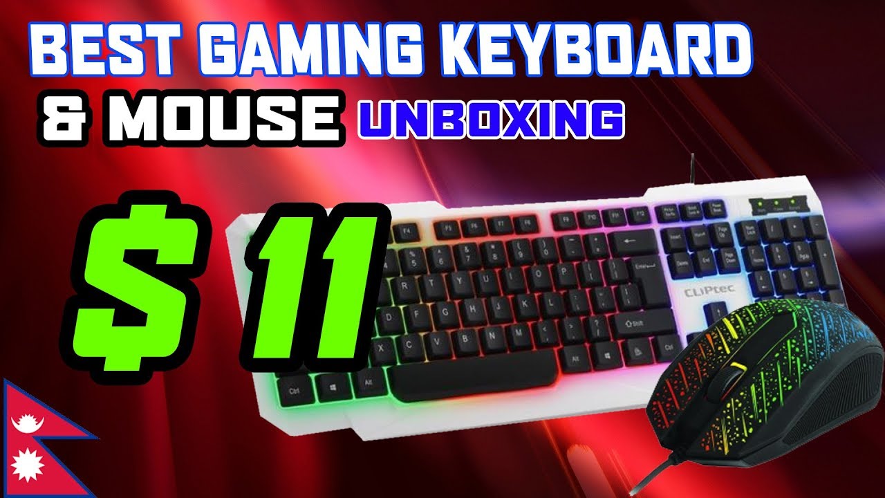 BEST BUDGET GAMING KEYBOARD AND MOUSE TO BUY IN NEPAL  | UNBOXING