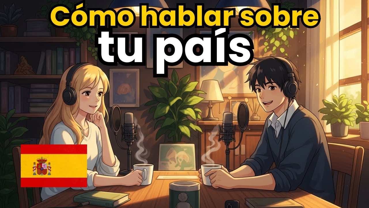 Learn Spanish :How to Talk about your country in Spanish | Easy Conversation for Beginners