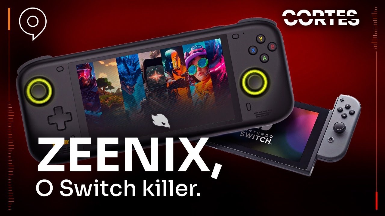 O NOVO SWITCH!? Jogamos e conhecemos o Zeenix da TECTOY