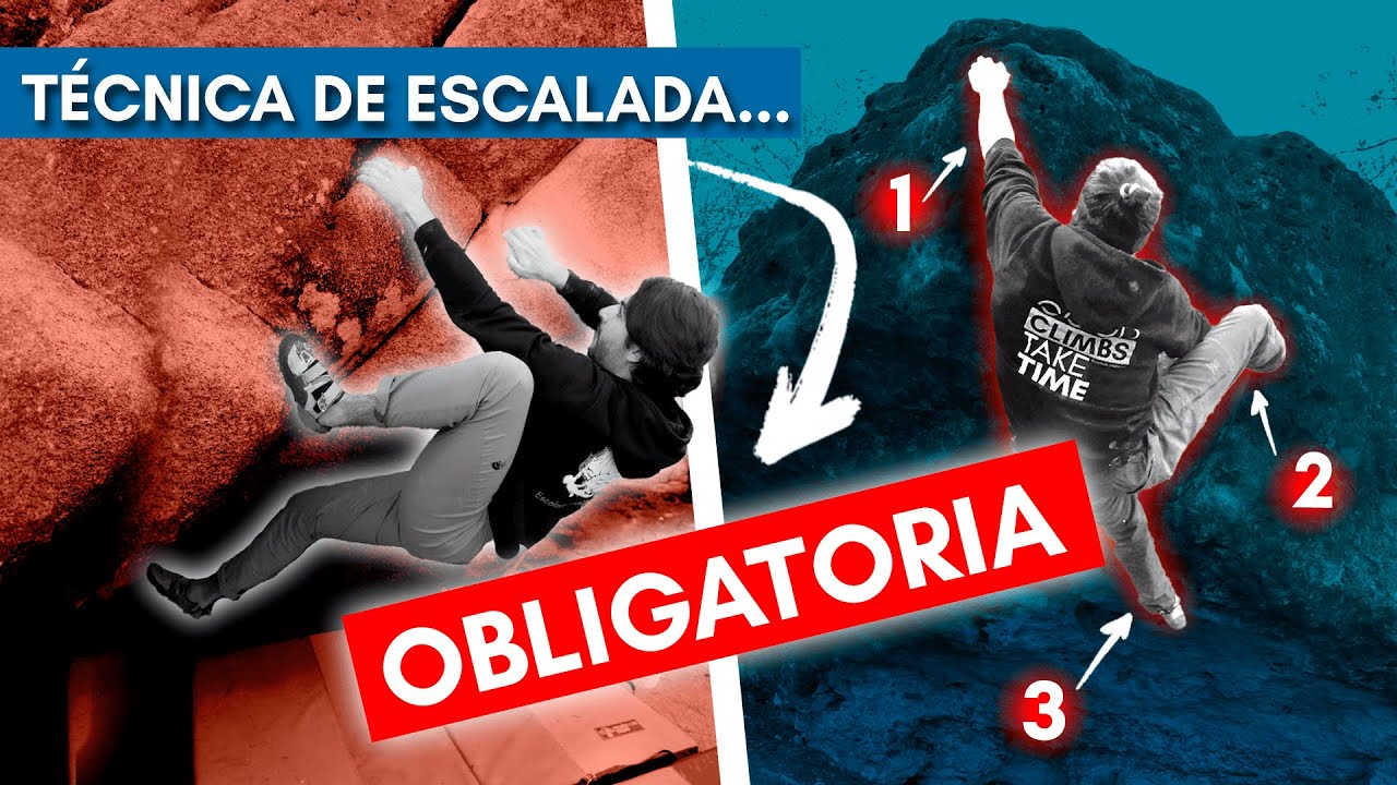 ❌ El error que está frenando tu técnica en escalada (y cómo solucionarlo).