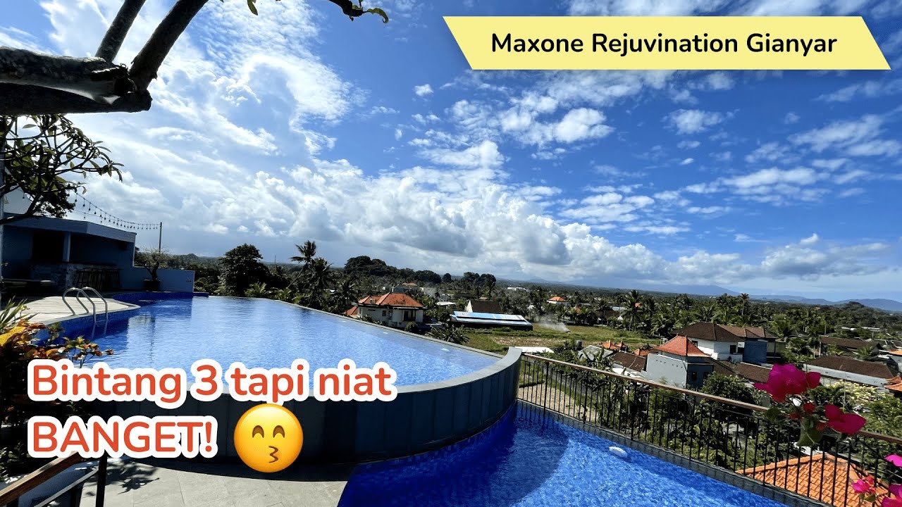 HOTEL WAJIB DEKAT UBUD‼️ Review MaxOne Rejuvination Gianyar | Happiness Room