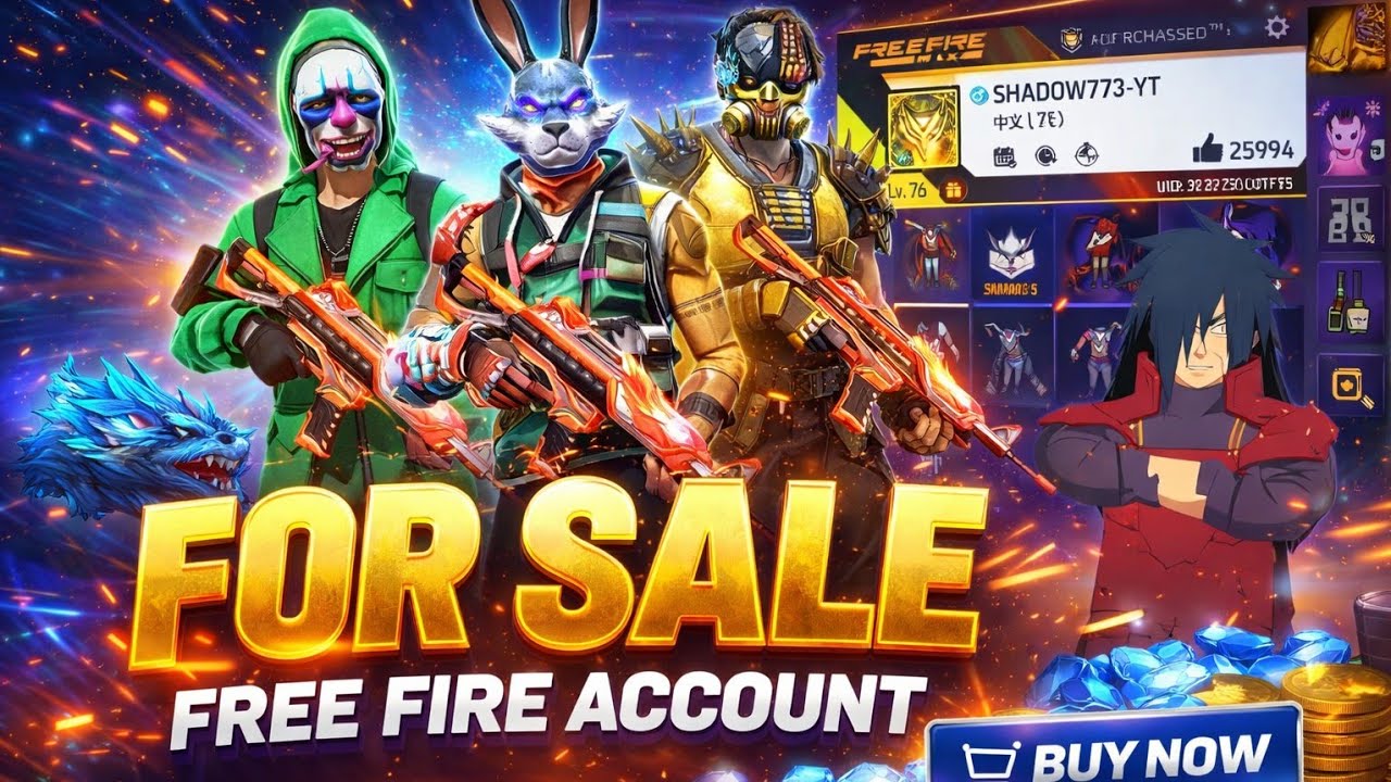 Saying Goodbye to My Old Free Fire ID.Id sold 
