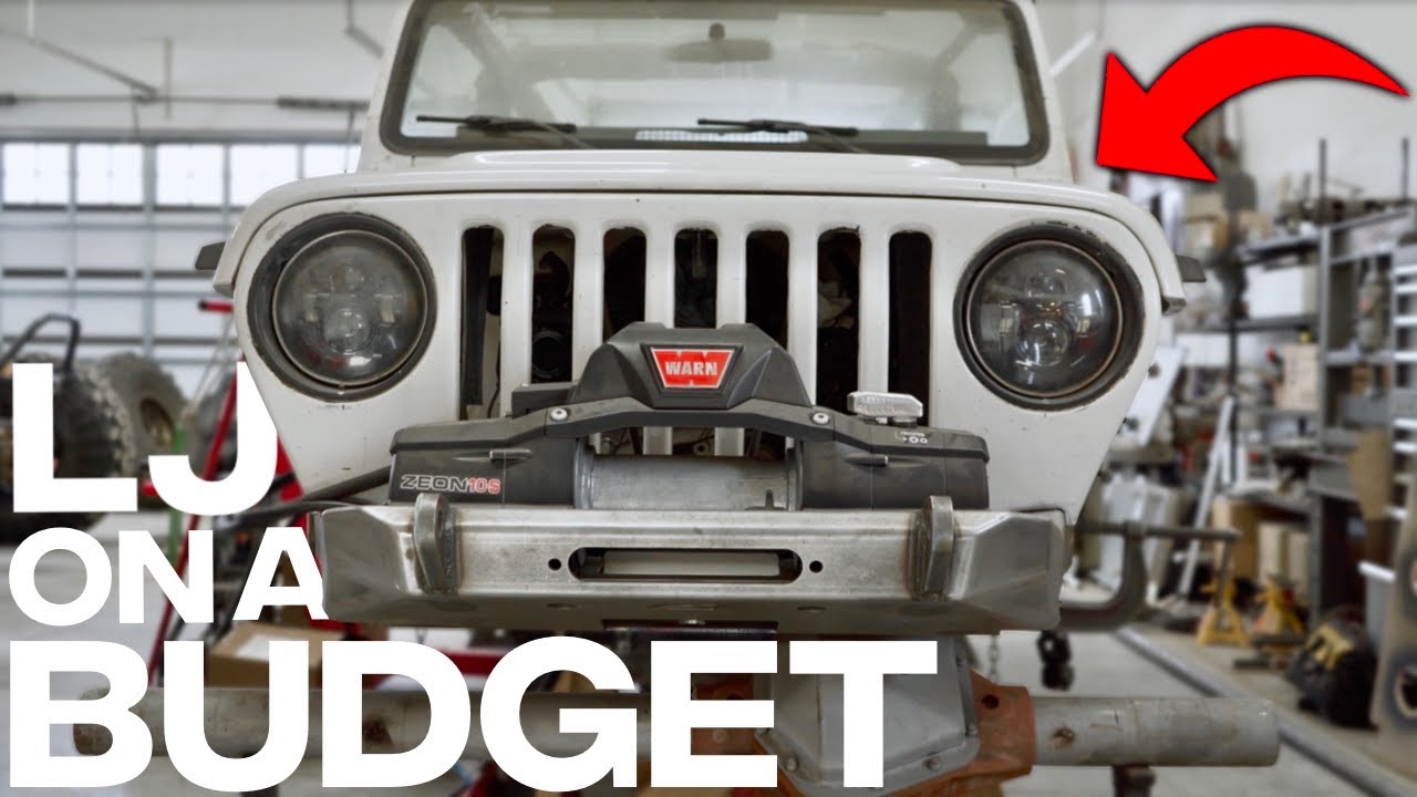 NEW CORVETTE MOTOR IN OUR BUDGET JEEP LJ???