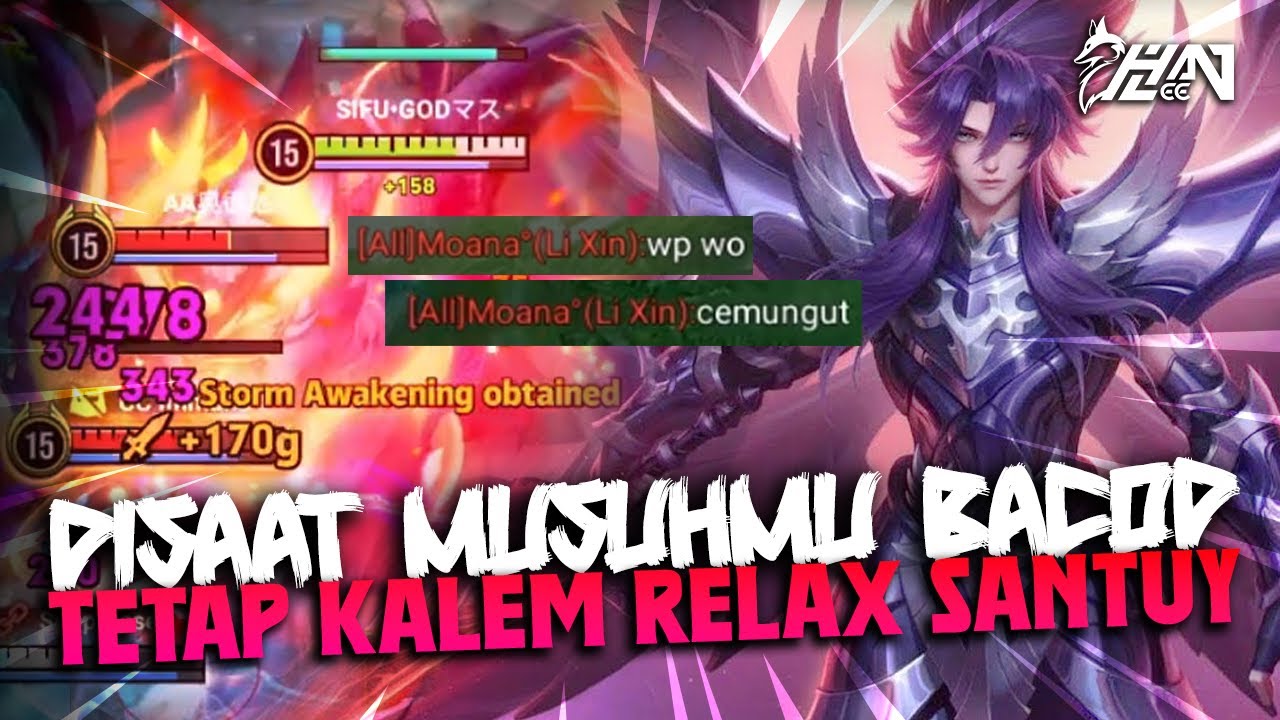 INDO BACOD! BELOM MENANG AJA UDAH TENGIL BOSSQUE! PANIK KAN! KAIZER SKIN HADES NIH COY!