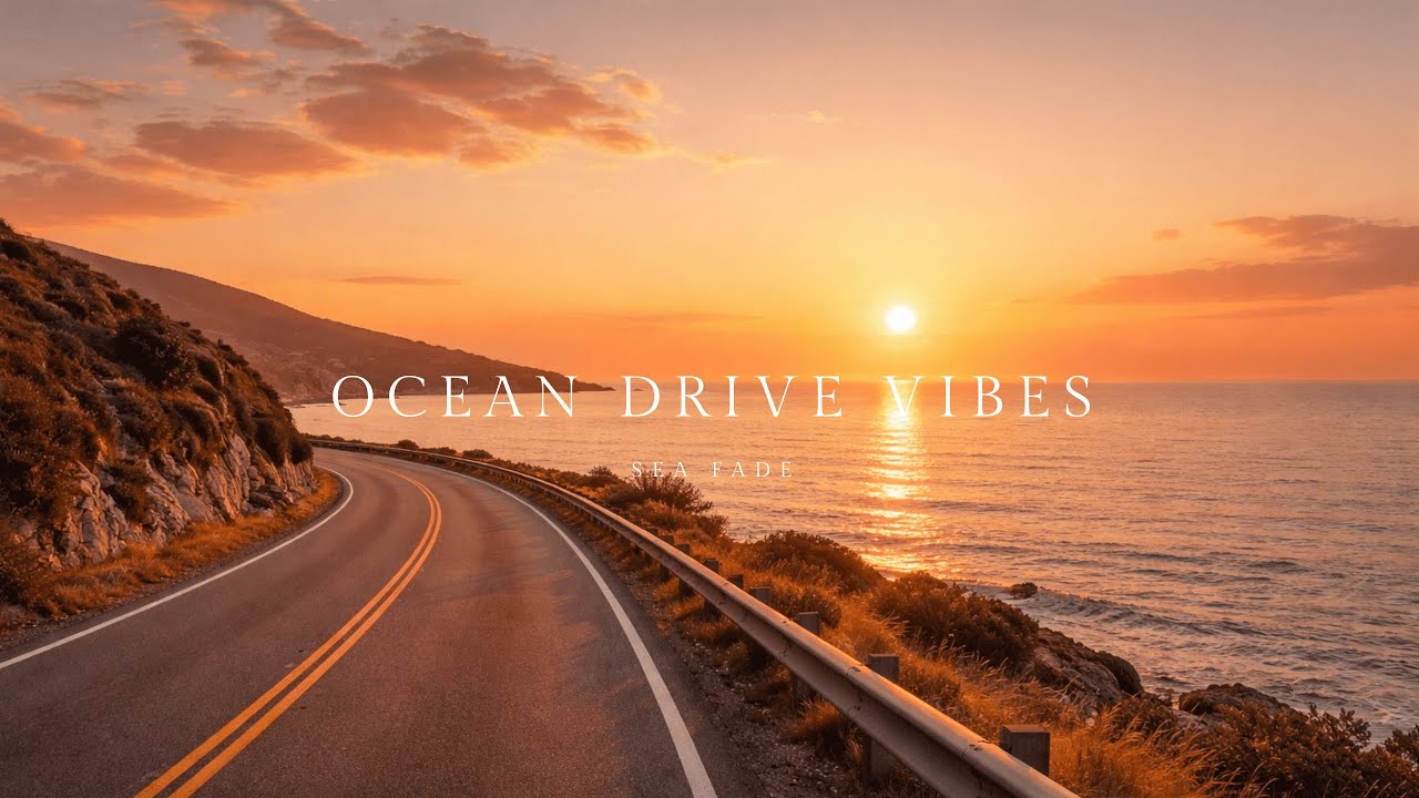 Deep House Relaxing Music 🎧 Ocean Drive Vibes | Driving Music & Chill Focus
