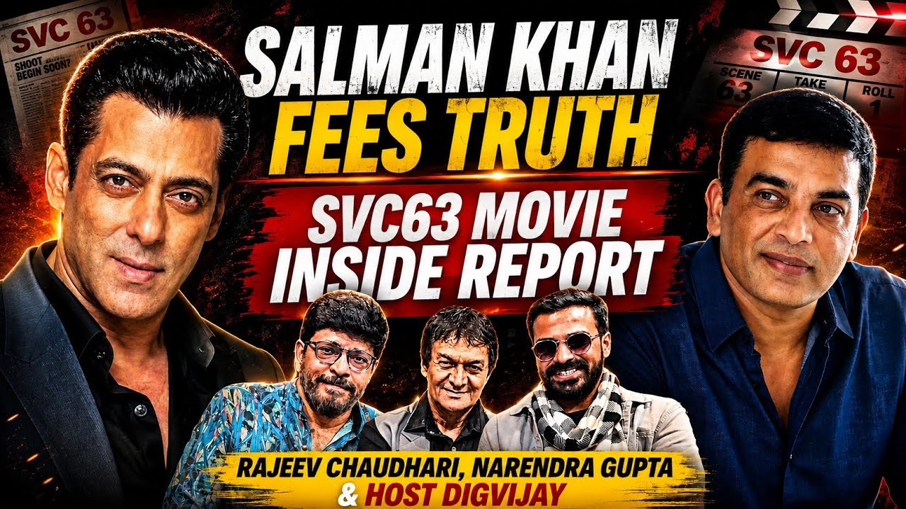 Salman Khan Fees | SVC63 Movie | Legal Cases | Friendship & Relations | Inside Report By Experts