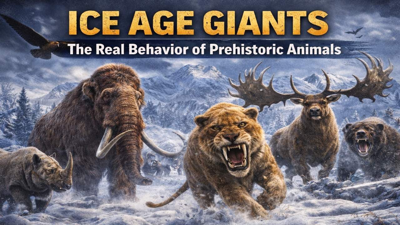 When Giants Ruled the Earth | Prehistoric Animals of the Ice Age