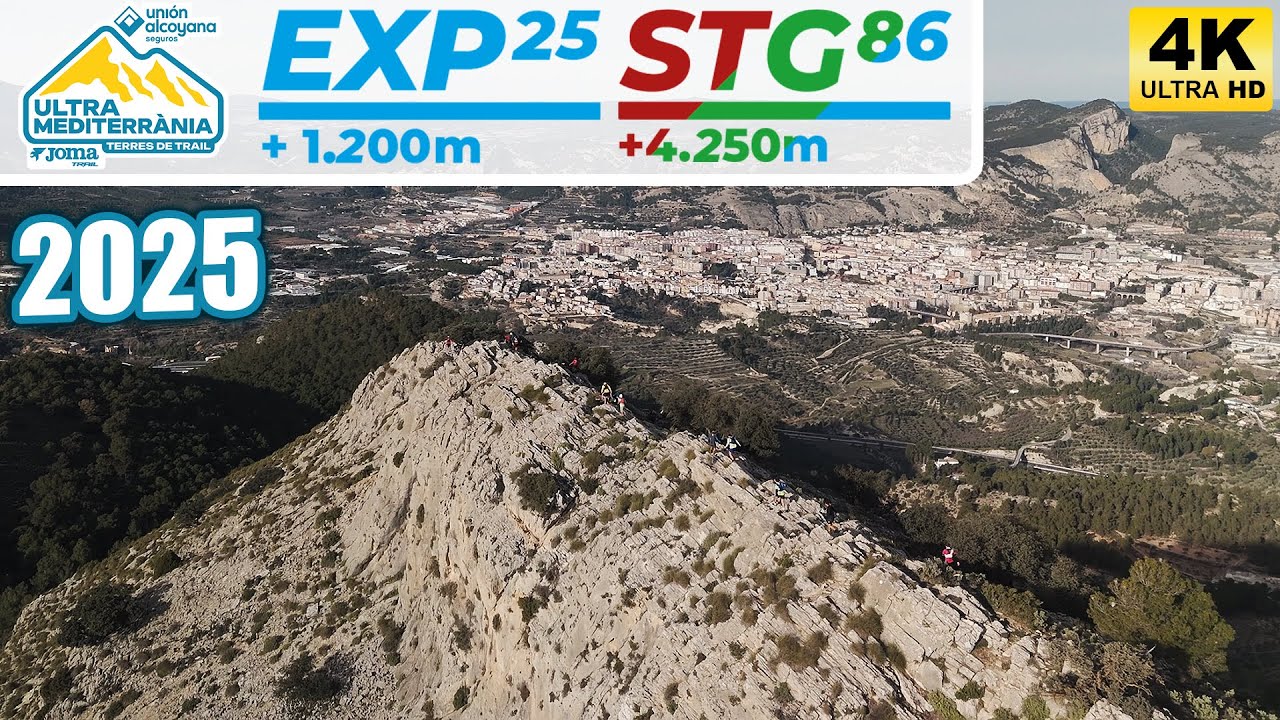 ULTRAMEDITERRANIA 2025 🔵EXP25 UTMD CLASIFICACIÓN DESDE EL RECORRIDO 🏆 JUHO YLINEN Y YASMINA MARTÍN
