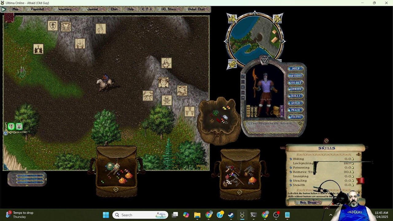 Freeplay on ServUO private server, Ultima Online