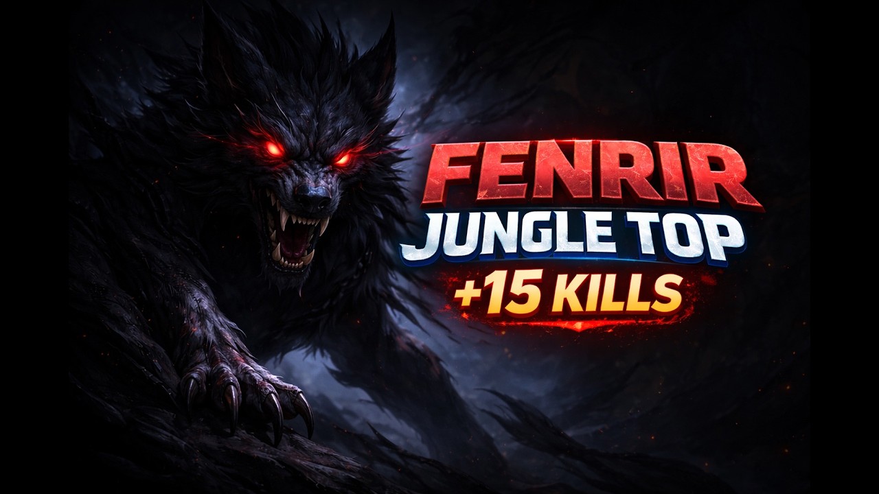 FENRIR CONTROLANDO LA PARTIDA!🐺 #smite2