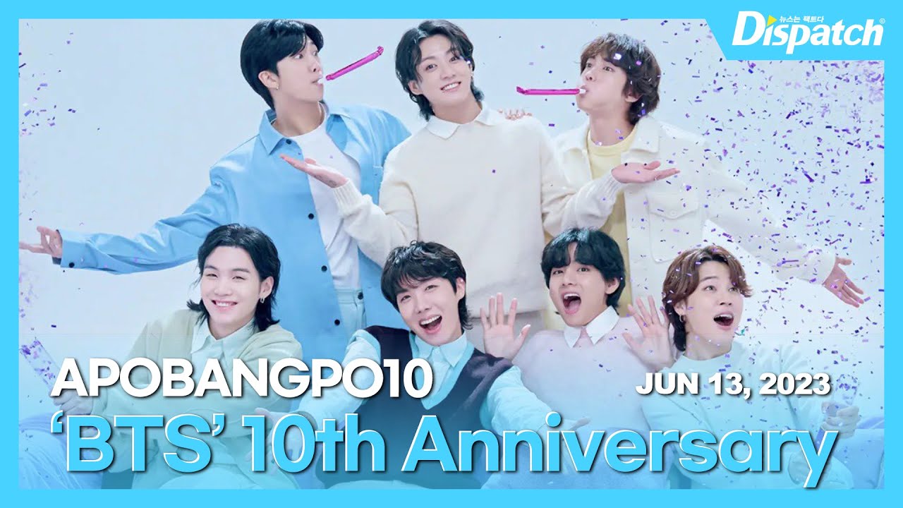 [DB] 방탄소년단, 10주년 기념 영상 하드털이 
