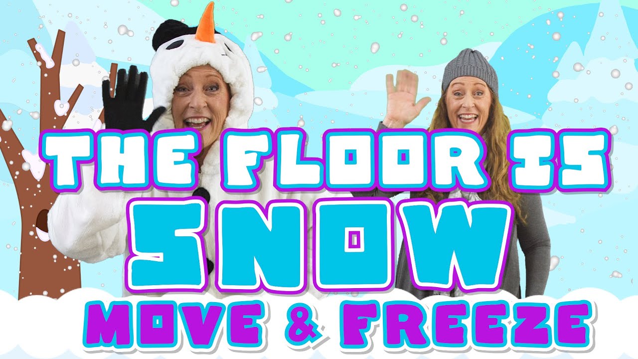 The Floor Is Snow ❄️ Lava Freeze Dance | Winter Brain Break for Kids | Sing Play Create