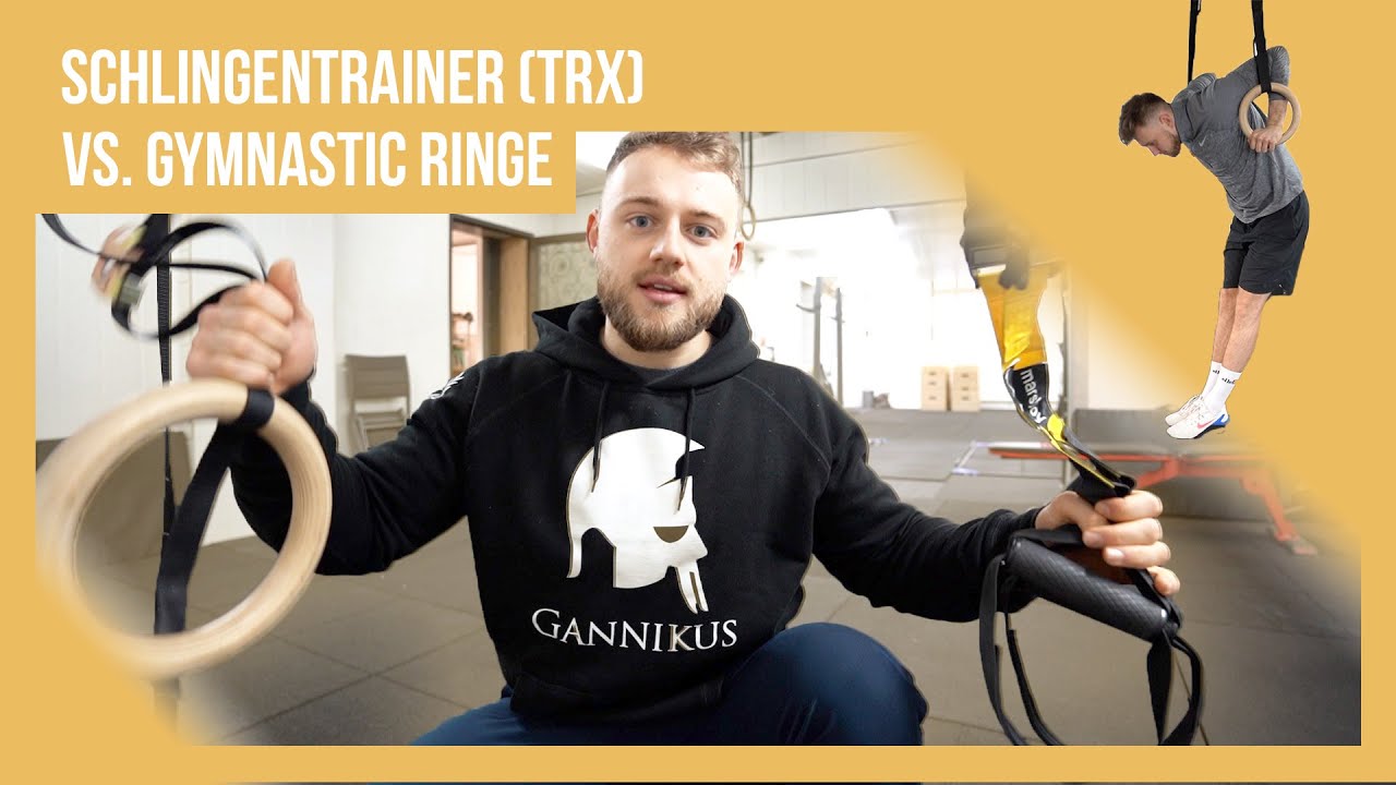 Gymnastic Ringe VS. Schlingentrainer (TRX) / Was macht mehr Sinn? / Berlin Barbell