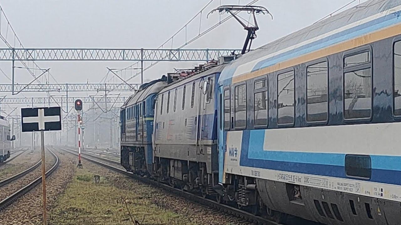 Przeciąganie IC 131 Báthory przez ST44-1234