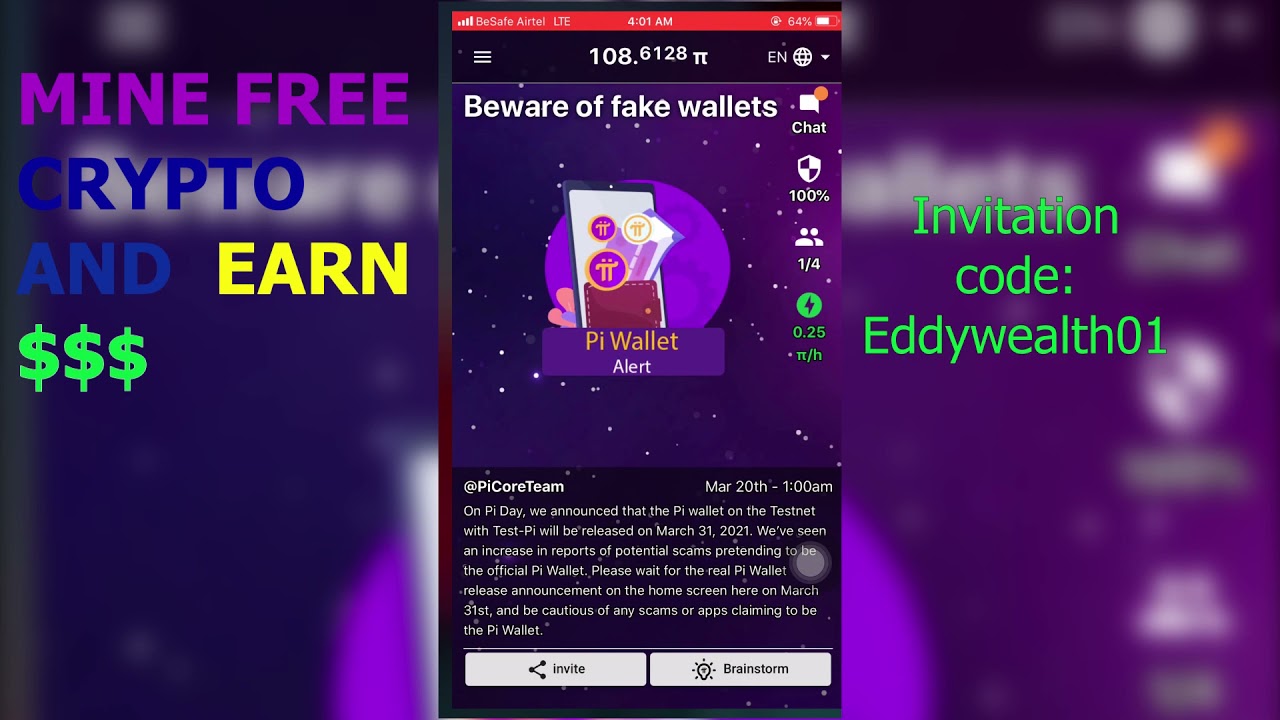 Make Money Online Mining Free CRYPTO COINS and Earn $100  with Smartphone