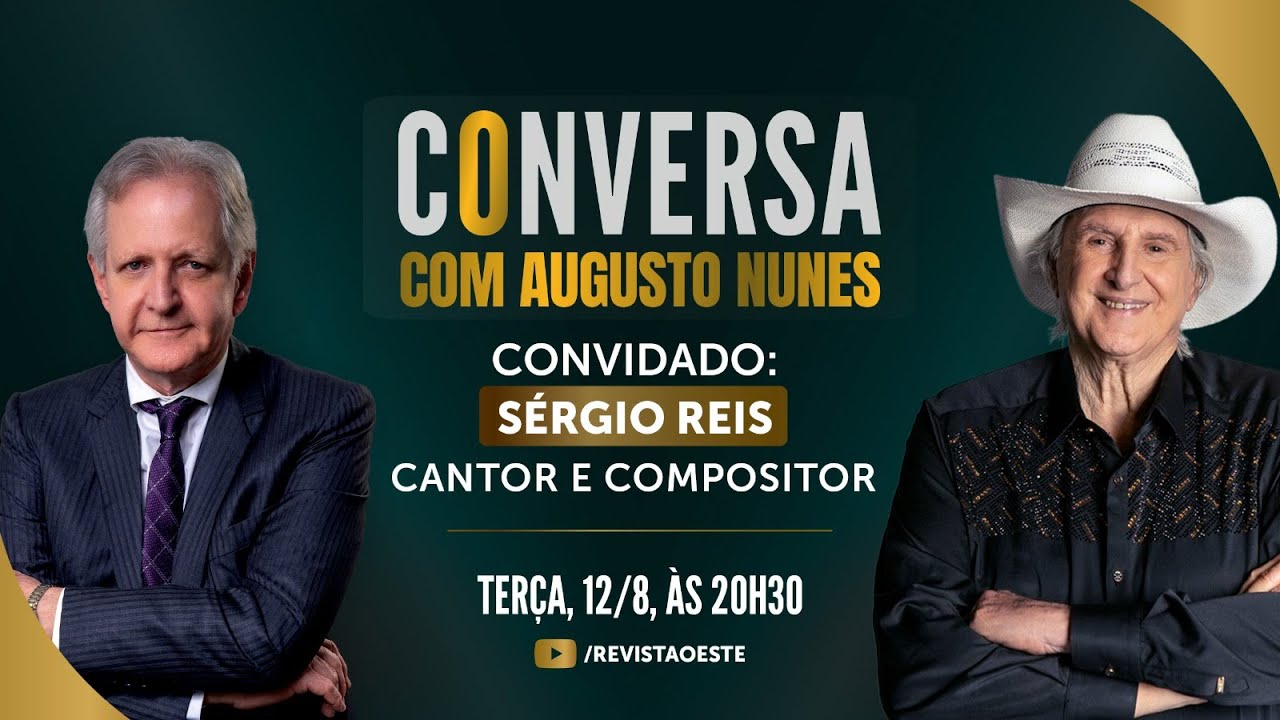 CONVERSA COM SÉRGIO REIS, CANTOR E COMPOSITOR
