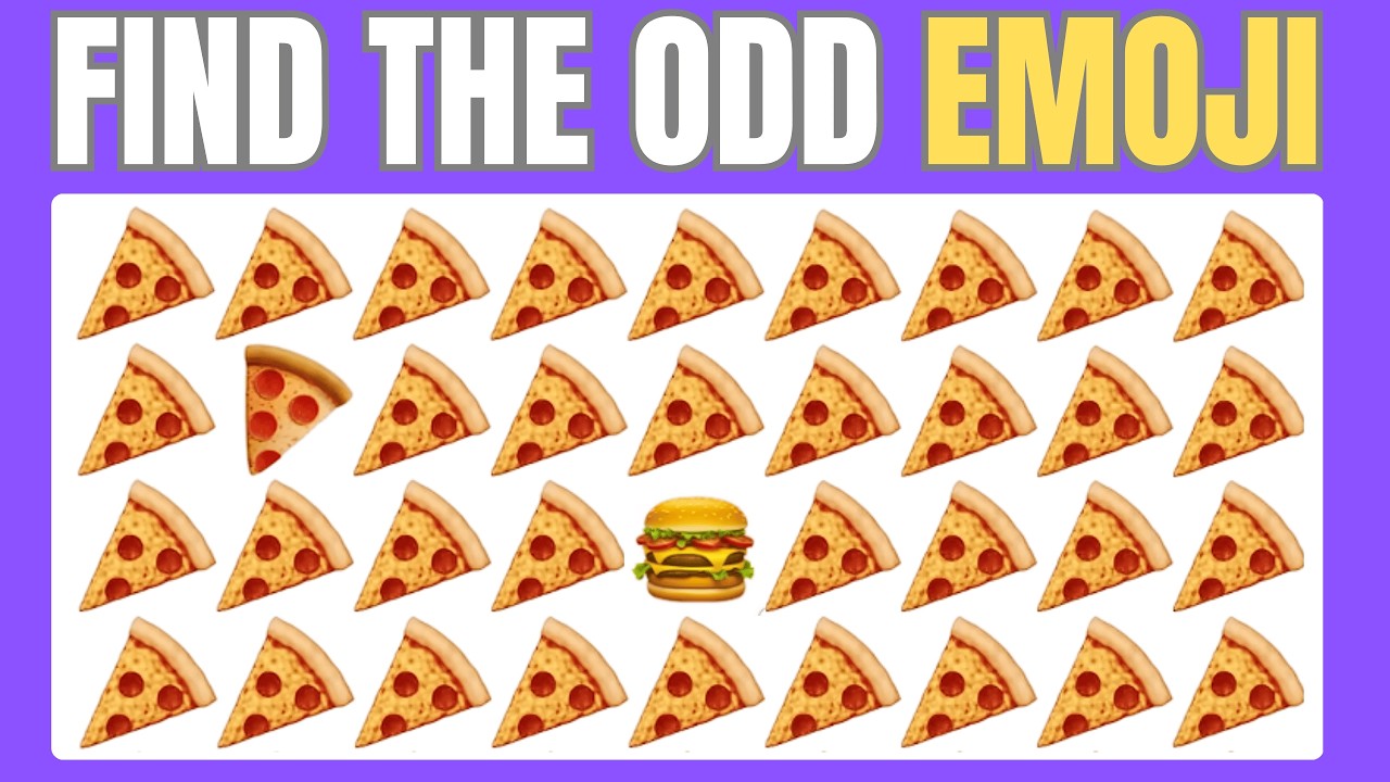Find the ODD One Out | Emoji Quiz | Easy, Medium, Hard, Impossible | Bird Quiz