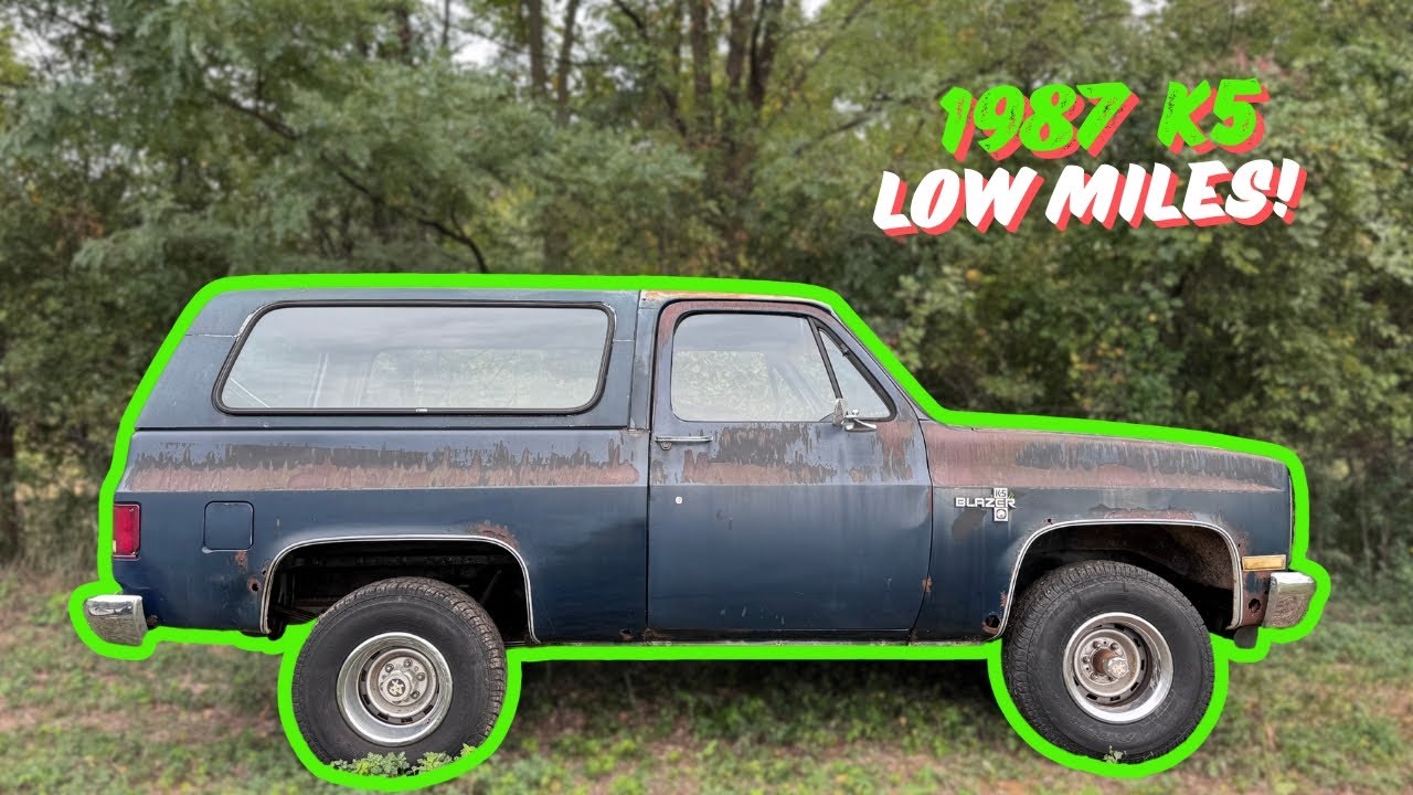 1987 K5  LOW MILES!