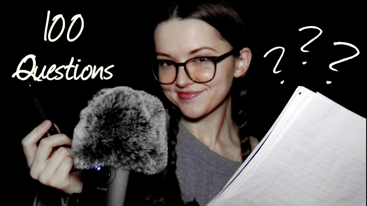 ASMR Asking You 100 This or That Questions 🧐 🖊️ (Soft Spoken)